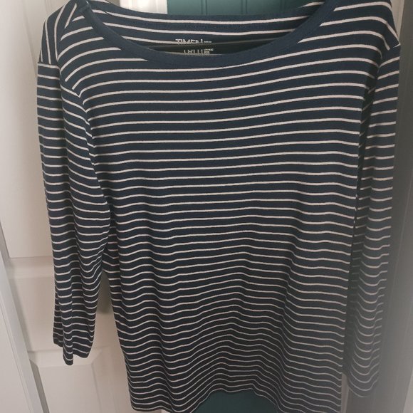 Striped Boat Neck - Picture 1 of 3